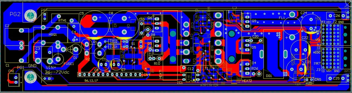 مهندسی معکوس برد منبع تغذیه DC-DC