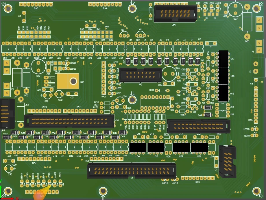 طراحی PCB اکسپندر چندکاناله با ایزولاسیون اپتوکوپلری
