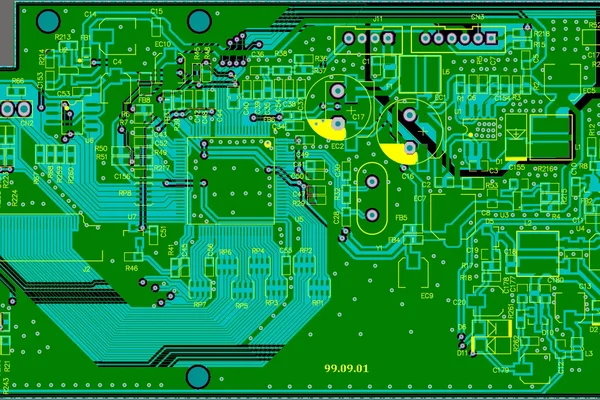 مهندسی معکوس و بازطراحی PCB برد کنترل و پردازش تصویر
