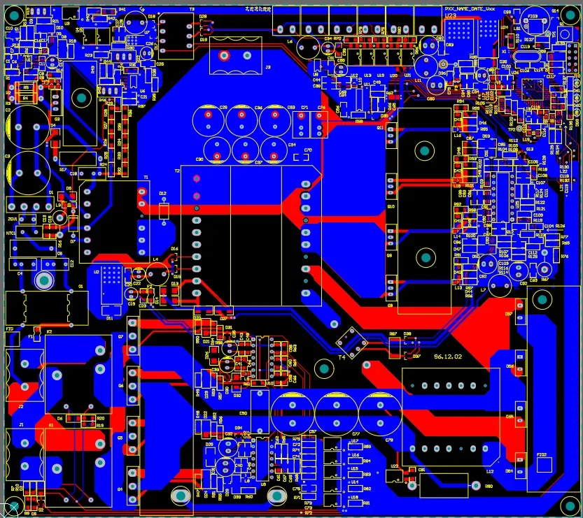 طراحی PCB برد یو پی اس 400V / 10A